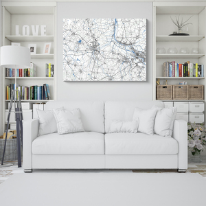 Crea tu mapa personal de cualquier lugar, un regalo único y decorativo