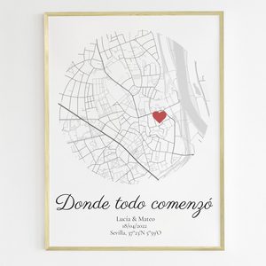Crea tu mapa del amor: Personalizado para celebrar vuestra historia juntos
