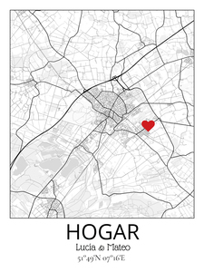 Mapa Personalizado de Tu Hogar: Marca y Personaliza Tu Lugar Especial