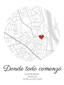 Crea tu mapa del amor: Personalizado para celebrar vuestra historia juntos