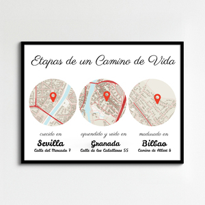 Crea tu mapa vital personalizado: celebre tus etapas importantes