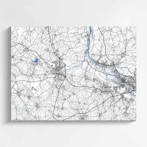 Crea tu mapa personal de cualquier lugar, un regalo único y decorativo