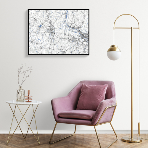 Crea tu mapa personal de cualquier lugar, un regalo único y decorativo