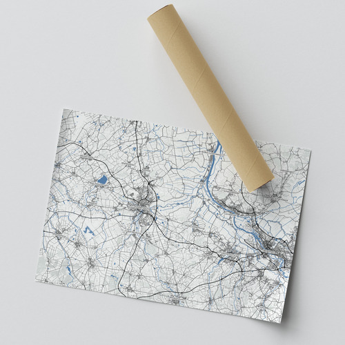 Crea tu mapa personal de cualquier lugar, un regalo único y decorativo